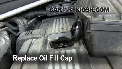 How to Add Oil BMW X5 (2007-2013) - 2008 BMW X5 3.0si 3.0L 6 Cyl.
